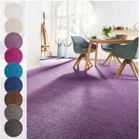 Andiamo Teppichboden Sophie, Frisee-Velours, Gesamthöhe 12 mm, Luxusklasse LC3, rechteckig, Uni Farben, Breite 400 cm oder 500 cm, strapazierfähig & pflegeleicht