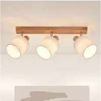 ZMH Deckenstrahler Deckenleuchte Vintage Schwenkbar 350° E14 Wohnzimmer, Augenschutz, ohne Leuchtmittel