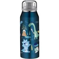 Alfi Isolierflasche KIDS ISO BOTTLE, Edelstahlkörper, spülmaschinenfest, 12h heiß & 24h kalt, Trinköffnung mit konsistentem Trinkfluss
