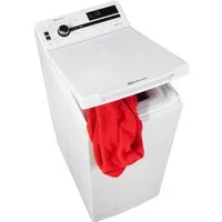 BAUKNECHT Waschmaschine Toplader WMT ZEN 612 B SD, 6 kg, 1200 U/min, Kurz 30 min., Vollwasserschutz, SoftOpening, Startzeitvorwahl
