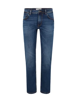 Tom Tailor - TTMARVIN STRAIGHT Jeans used mid stone blue denim - Gr. - 40/34