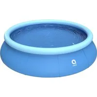 Avenli Pool Prompt Set Pool Ø 360 x 76 cm (Aufstellpool mit aufblasbarem Ring, Quick Up Pool ohne Pumpe), Swimmingpool auch als Ersatzpool geeignet