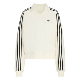 adidas Originals Terry Towel V Neck Longsleeve Polo