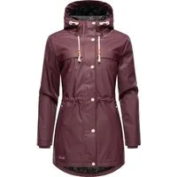 Navahoo Regenmantel Rainy Forest modischer Damen Outdoor Regenparka