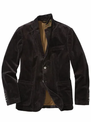 Mey & Edlich Herren Französisches Anzugsakko Beige Obermaterial: 98 % Baumwolle, 2 % Elasthan