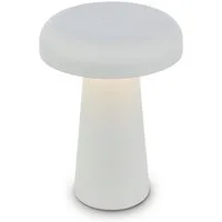Briloner Leuchten LED Außen-Tischleuchte CLOUD, Dimmfunktion, LED wechselbar, Warmweiß, 12x17 cm, Akku tauschbar, Indoor/Outdoor, Wohnzimmer, Flur, Balkon