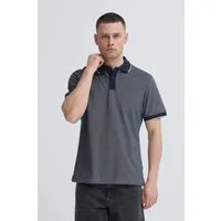 Blend Poloshirt BHGILBERT POLO S/S aus Baumwollmischung, Regular Fit, mit kurzer Knopfleiste, unifarben