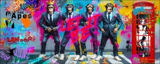 Glasbild GRAFFITI GANG II