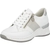 Rieker Keilsneaker, Schnürschuh, Halbschuh, Sneaker mit loser Einlage, schmale Form