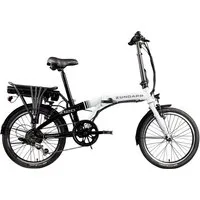 Zündapp E-Bike Klapprad Z120, 7 Gang Shimano Tourney Schaltwerk, Kettenschaltung, Heckmotor, 374,4 Wh, Pedelec, Elektrofahrrad für Damen u. Herren