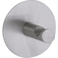 Testrut Handtuchhaken Universalhaken, Handtuchhaken aus Edelstahl, ca. 5 x 4 cm, silber, (1-St)
