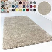 Esprit Hochflor-Teppich Relaxx ESP-4150, rechteckig, Höhe: 25 mm, Wohnzimmer, sehr große Farbauswahl, weicher dichter Hochflor