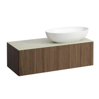 LAUFEN Waschtischunterschrank und Waschtischplatte ALESSI 500x1200x370 H4313190976301