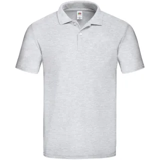 Fruit Of The Loom Herren Original Polo Shirt (Heather Grey)