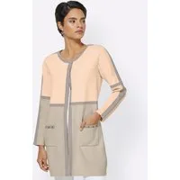 creation L Strickjacke Long-Strickjacke Langarm