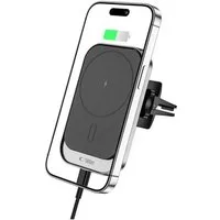 TECH PROTECT Handy-Halterung CW19, (bis 7 Zoll, Einzelartikel, Magnetische MagSafe-Halterung mit integriertem 15 W Wireless Charger)