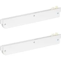 rauch Schwebetürselbsteinzug Soft-Close Zubehör Kleiderschrank Türdämpfer (Set, 2 St), 2er-Set für 2- und 3-türige Rauch-Schwebetürenschränke ORANGE