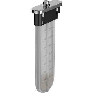 hansgrohe sBox Wannenrandset 28020000 chrom, oval, für Wannen- und Fliesenrand