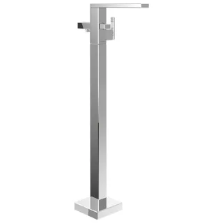 Villeroy und Boch Mettlach Einhebel-Badewannenarmatur TVT12600300061 bodenstehend, chrom