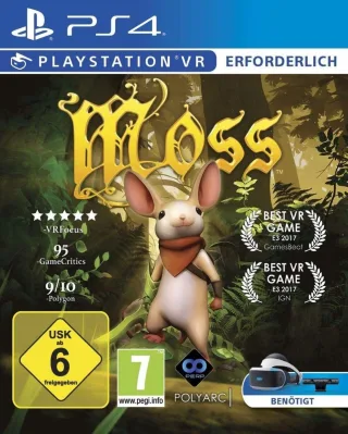 Moss VR (Standard Edition PSVR) [für PlayStation 4]