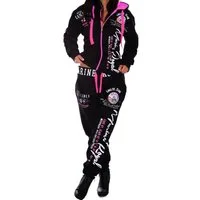 RMK Jogginganzug Damen Trainingsanzug Sportanzug Streetwear Fitness Hausanzug Set