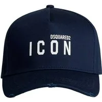 Dsquared2 Baseball Cap Baseballcap Mini Icon Kappe Basebalkappe Kappe leichte Distressed-Details für eine Vintage-Optik