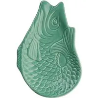 Giftcompany Dekoteller Monsieur Carafon Fisch Dekoteller mint cream 12,5x8,3cm