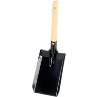 Firefix Ascheschaufel FireFix Mehrzweckschaufel 38 cm, schwarz