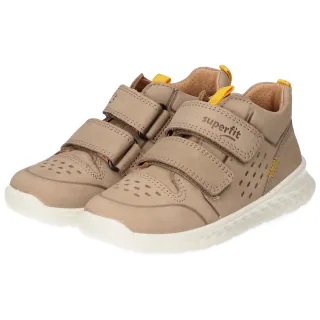Superfit Klettschuhe BREEZE  Beige - Gr. 22 -  Echt Leder