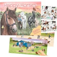 Depesche Stickerbuch DEPESCHE Stickerbuch Create your Happy Horses