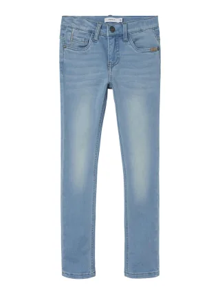 NAME IT - NKMTHEO XSLIM JEANS 1507-CL NOOS light blue denim - Gr. - 158
