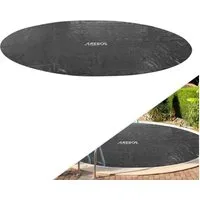Arebos Solarabdeckplane Wärmeplane Solarfolie Solarplane Solarheizung Pool Heizung (Stück, schwarz), Lässt sich auf die gewünschte Größe zuschneiden