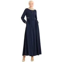 ELYANUR Maxikleid Hochwertige erweiterte Abaya