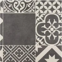 Primaflor-Ideen in Textil Vinylboden CV Bodenbelag TURVO - Fliese Lissabon, Starke Nutzschicht