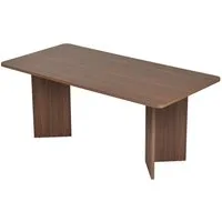 Skye Decor Esstisch Linza (1-St., 1 Tisch), Japandi Design, Rechteckige Tischform, Kratzunempfindlich
