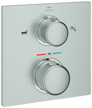 GROHE Thermostatbatterie Allure 19446_2 FMS für Rapido SmartBox supersteel, 19446DC2 19446DC2