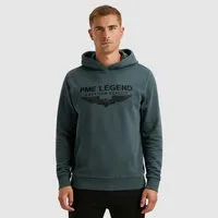 PME LEGEND Kapuzensweatshirt Hooded soft terry with logo mit Logo Print