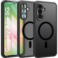 MSM Handyhülle Hülle + 2X Schutzglas für Samsung Galaxy A56 5G Panzerfolie MagSafe 9H