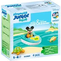 Playmobil® Mickys Bootstour (71707), JUNIOR & Disney Konstruktions-Spielset, (4 St), Made in Europe