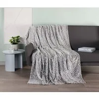 Wohndecke GÖZZE Decke CLAIRE anthrazit BL 150x200 cm grau Wohndecke, Gözze