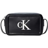 Calvin Klein Mini Bag BOLD CK CAMERA BAG, kleine Damen-Umhängetasche, Schultertasche, Kamerabag mit CK-Logo