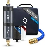 Alb Filter Wasserfilter Mobil Fusion Campingfilter, für Wohnmobil, gegen Bakterien, Doppelstufenfilter, Made in Germany