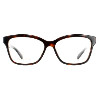 Gucci Cat Eye Brillen für Damen in dunklem Havanna