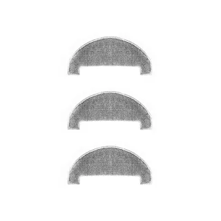 3Pcs Cleaning Cloths Cleaning Compatible With Proscenic Q20 Plus Robot Vacuum Cleaner
