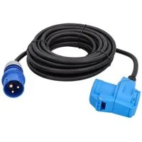 UNITEC CEE-Stecker Unitec CEE-Verlängerung 3-polig H07RN-F 3 x 2,5