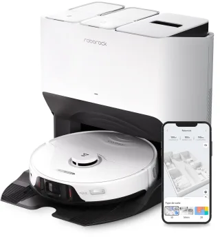 Roborock S8 Pro Ultra Saug-/Wischroboter [180 Minuten 035 Liter 02 Liter Wassertank 6000Pa] weiß