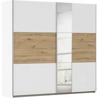 OTTO home Kleiderschrank Mehrzweckschrank Aktenschrank Möbel Mietswohnung TOPSELLER ASTANA (3 Ausstattungen BASIC/CLASSIC/PREMIUM (inkl. SOFT-CLOSE-FUNKTION) mit 3 Spiegelelementen, Metallgriffleisten alufarbig MADE IN GERMANY