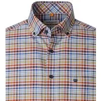 Redmond Kurzarmhemd kariert Comfort Fit