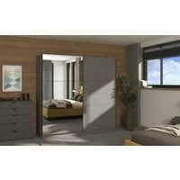 OTTO home Schwebetürenschrank Sierra Kleiderschrank mit Spiegel Wäscheschrank Garderobe Topseller INKLUSIVE Inneneinteilung, FSC®-Zertifiziert, OTTOs Choice
