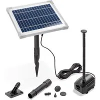 esotec Solarpumpe Teichpumpe Komplettset 420l/h Solarpumpe mit Trockenlaufschutz 101908 (Komplettset)